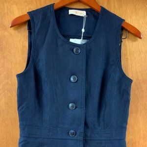 Tory Burch Linen Shift Dress